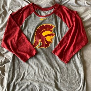 USC Trojans Baseball Tee